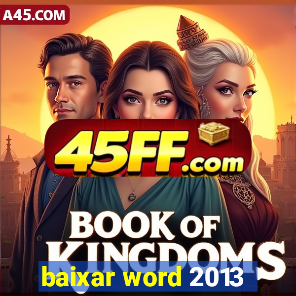 baixar word 2013